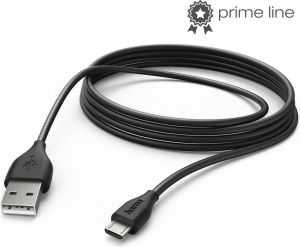 Kabel USB Hama USB-A - microUSB 3 m Czarny (001737880000) 5