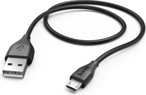 Kabel USB Hama USB-A - microUSB 1.4 m Czarny (001736100000) 3