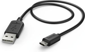 Kabel USB Hama USB-A - 1.4 m Czarny (001736750000) 1