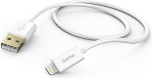 Kabel USB Hama USB-A - Lightning 1.5 m Biały (001736400000) 1
