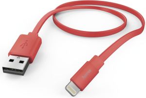 Kabel USB Hama USB-A - Lightning 1.2 m Różowy (001736450000) 1