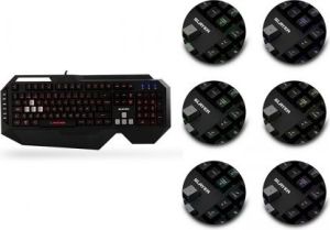 Klawiatura Rampage Slayer Czarny (KB-R11) 2