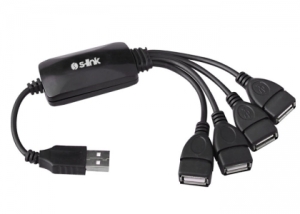 HUB USB S-link S-link SL-440 HUB 4 x Port USB 2.0 Rozdzielacz/Rozgałęźnik 1
