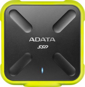 Dysk zewnętrzny SSD ADATA SD700 512GB Czarno-żółty (ASD700-512GU31-CYL) 1
