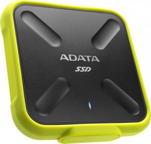 Dysk zewnętrzny SSD ADATA SD700 512GB Czarno-żółty (ASD700-512GU31-CYL) 2