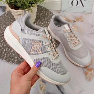 Rieker Buty sportowe damskie szare Rieker 40102-40 36 1
