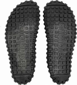 Japonki męskie Gumbies Gumbies unisex Duckbill Flip Flops - czarno-szare 46 4