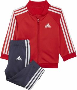 Adidas Dziecięcy dres adidas Inf 3-Stripes Trickot Track Suit Czerwono-granatowy (HC0074) r. 104 1