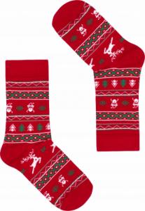 FAVES. Socks&Friends Świąteczne skarpetki, ELFY dzieci 31-35 1