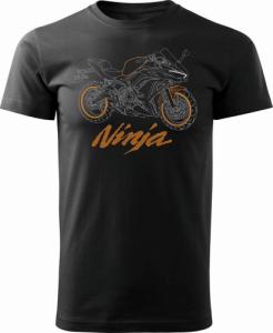 Topslang Koszulka motocyklowa na motor Kawasaki Ninja 650 męska czarna REGULAR r. XXL 1