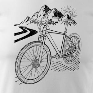 Topslang Koszulka rowerowa na rower z rowerem górskim MTB Góry Mountain Bike męska biała REGULAR XL 2