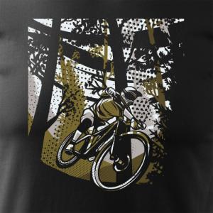 Topslang Koszulka rowerowa na rower z rowerem górskim MTB Góry Mountain Bike męska czarna REGULAR XL 2