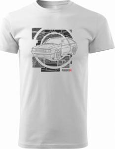 Topslang Koszulka z samochodem VW Scirocco męska biały REGULAR L 1
