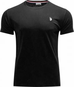 U.S. Polo Assn Koszulka męska, czarna, r. L (49351-EH33-199) 1