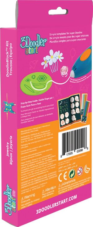 3Doodler DoodleBlocks - Zestaw szablonów do długopisu 3Doodler Start, BIŻUTERIA (DBKJW) 4