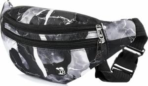 Beltimore Saszetka nerka pojemna solidna pasek czarna BELTIMORE B92 NoSize 4