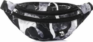 Beltimore Saszetka nerka pojemna solidna pasek czarna BELTIMORE B92 NoSize 5