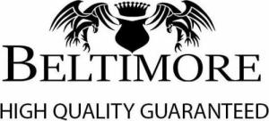 Beltimore Saszetka nerka pojemna solidna pasek niebieska BELTIMORE B92 NoSize 6