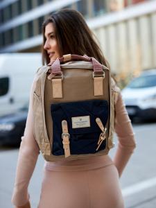 Plecak LuluCastagnette 14" (NONO BEIGE/MARINE) 10