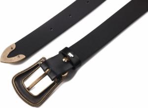 Peterson Skórzany pasek z zaokrągloną, masywną klamrą  Peterson 80 cm 6