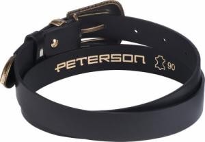Peterson Skórzany pasek z zaokrągloną, masywną klamrą  Peterson 80 cm 7