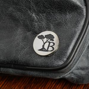 Szara Nerka saszetka skórzana solidna BELTIMORE logo F40 NoSize 4