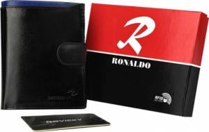 Ronaldo Skórzany portfel męski z kolorową wstawką  Ronaldo NoSize 1