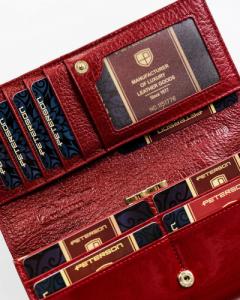 Peterson Elegancki portfel damski z wężowym wzorem  Peterson NoSize 6