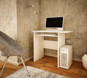 Biurko Bestseller Bolek B017 Białe 80 cm x 50 cm 4