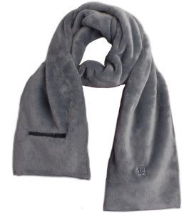 Glovii Szalik ogrzewany szary (GA1G) 2