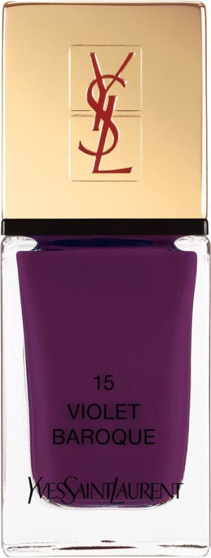 Yves Saint Laurent La Laque Couture Nail Laquer lakier do paznokci #15 Violet Baroque 10ml 1