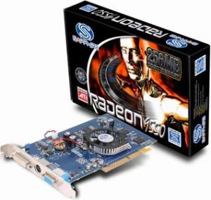 Karta graficzna Sapphire Radeon 9550 256MB 9550 256MB DDR2 (128bit) TV/DVI-I AGP LBOX 1