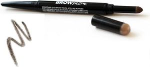 Maybelline  Kredka do brwi Brow Satin Duo Pencil Dark Brown 7.6ml 1