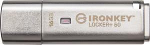 Pendrive Kingston IronKey Locker+ 50, 16 GB  (IKLP50/16GB) 1