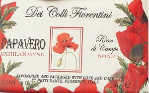 Nesti Dante Dei Colli Fiorentini Papavero Exhilarating mydło toaletowe 250g 1