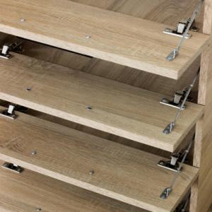 Alpmeb Szafka komoda na buty 60x30x80cm Altus4 LAN 4półki 3