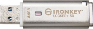 Pendrive Kingston IronKey Locker+ 50, 64 GB  (IKLP50/64GB) 3