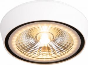Lampa sufitowa MAXlight Sufitowa LAMPA metalowa CHARON C0207 Maxlight okrągły plafon LED 12W 3000K łazienkowy przysufitowy IP65 biały 1