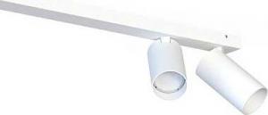 Nowodvorski Natynkowe reflektorki białe Mono 7812 tuby na listwie do sypialni 2