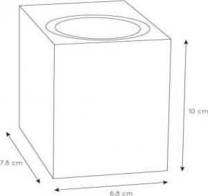 Kinkiet Lucide Ogrodowa lamp kinkiet Zaro 69800/01/30 ścienna outdoor czarna 5