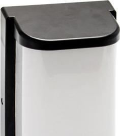 Kinkiet IDEUS Elewacyjna lampa Norton 04036 outdoor LED 10W 4000K IP65 czarna 2