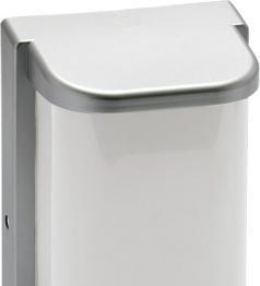 Kinkiet IDEUS Lampa ogrodowa Norton 04037 kinkiet LED 10W 4000K IP65 srebrny 2