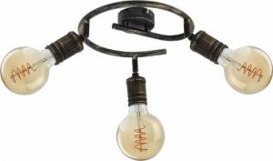 Lampa sufitowa Rabalux Sufitowa lampa do jadalni Fidel regulowany plafon złoto antyczne 1
