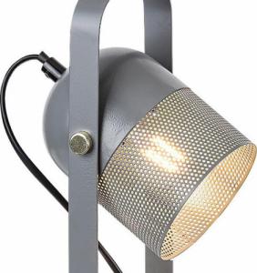 Lampa stołowa Rabalux Nowoczesna lampa stołowa Ronnie metalowa z regulacją gabinet szara 5