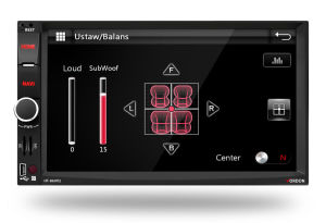 Radio samochodowe Vordon HT-869V2 z kamerą cofania Vordon 4SMDPL 15
