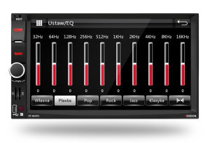 Radio samochodowe Vordon HT-869V2 z kamerą cofania Vordon 4SMDPL 18