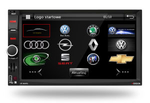 Radio samochodowe Vordon HT-869V2 z kamerą cofania Vordon 4SMDPL 19