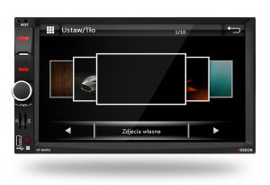 Radio samochodowe Vordon HT-869V2 z kamerą cofania Vordon 4SMDPL 25