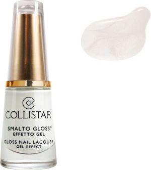 Collistar Gloss Nail Lacquer Gel Effect żelowy lakier do paznokci 502 Bianco Sofisticata 6ml 1