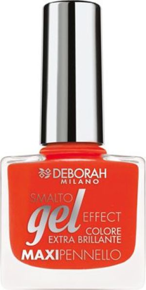 Deborah Milano DEBORAH_Gel Effect Nail Polish lakier do paznokci 10 Coral Flash 8,5ml 1